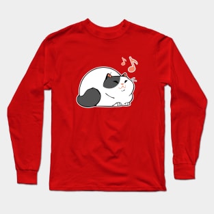 Cat and music Long Sleeve T-Shirt